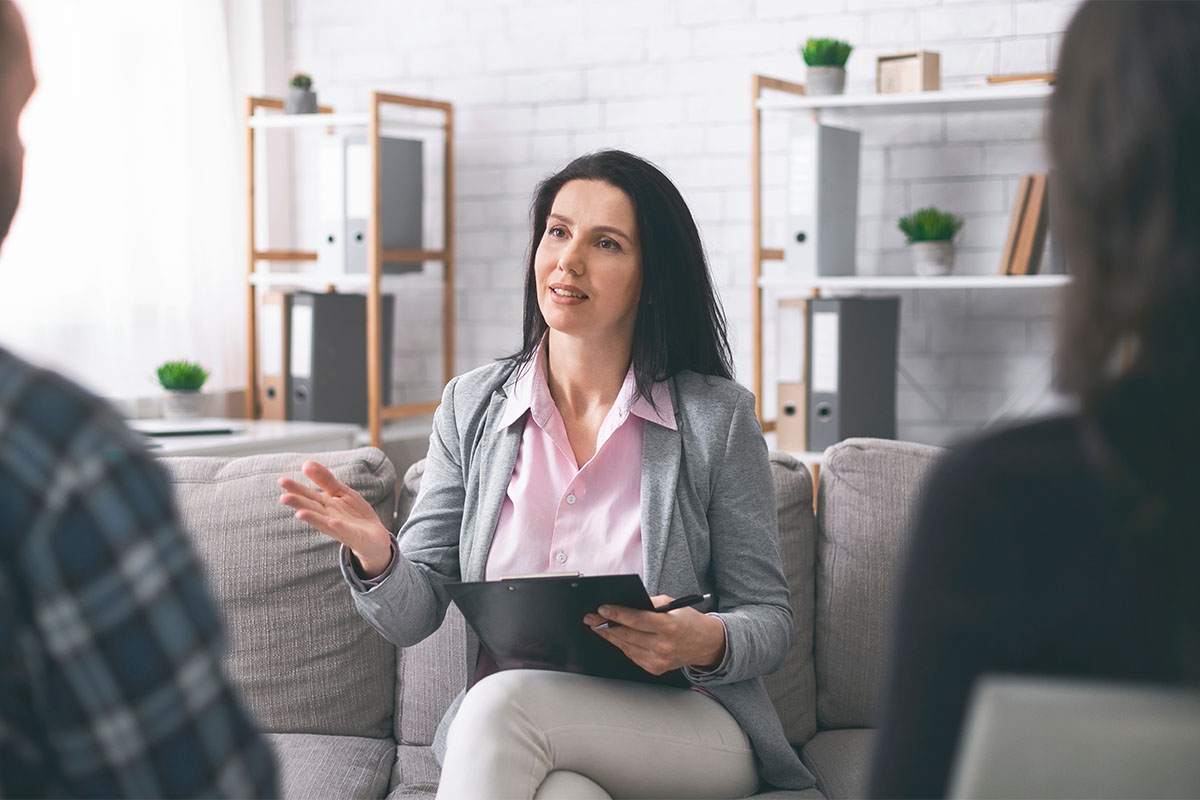 a woman settles into a behavioral health job in utah