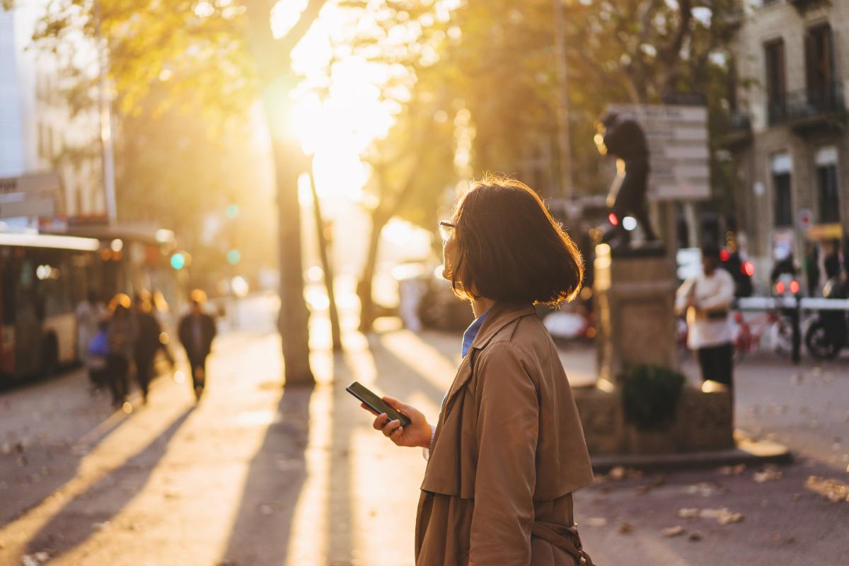 a woman makes the decision that it is time for a career change