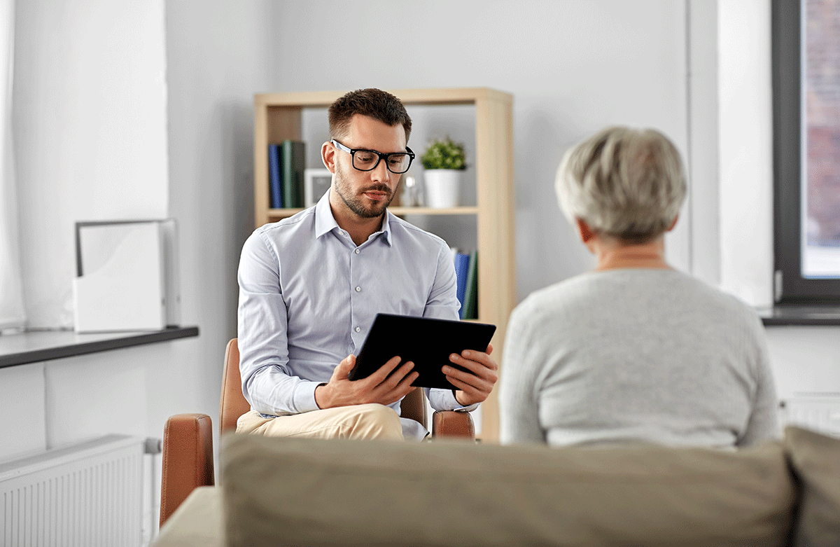 a man accepts a job as a behavioral health program director in california